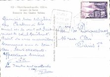 CPM Mont Revard Sur Aix Le Pain de Sucre Brasserie des Quatre Vallees