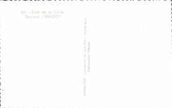 POSTAL MODERNA puente de los alrededores de Ruail de Annecy