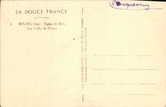 CPA Bourg Eglise de Brou Les Stalles du Choeur