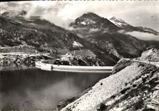 MODERN CARD Barrage of Tignes Villege of Wooded the Dome of Knows and the Rotted MT