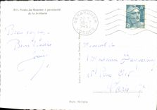 MODERN CARD Road of Munster near Schlucht