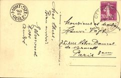 VINTAGE POSTCARD Mount St Odile the Convent