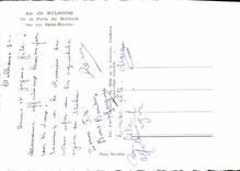 MODERN CARD Mulhouse Of the Gate of Bollwerk seen on Etienne Saint