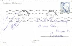 MODERN CARD Stockholm Riksdagshuset