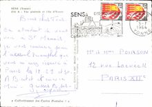 CPM Sens Vue Generale et I'lle Yonne