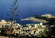MODERN CARD Principality of Monaco View taken of Turbie