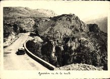 MODERN CARD Gourdon seen of the road
