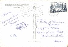 CPM Cote D'Azur La cueillette des oranges par des jeunes filles en costume folklorique Folklore