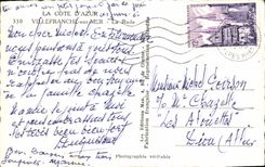 CPM La Cote D'Azur Villefranche Sur Mer La Rade