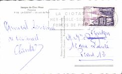 CPM La Ciotat Un coin du Port Bateaux