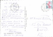 CPM Marseille La Canebiere Grand Cafe Glacier