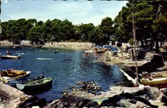 MODERN CARD the Cornice Of Gold Surroundings of Raphael Saint Plags de Boulouris