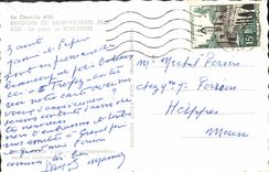 MODERN CARD the Cornice Of Gold Surroundings of Raphael Saint Plags de Boulouris