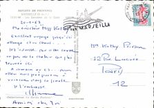 CPM Marseille Les Escaliers de la Gare