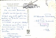 CPM Reflets de Provence Marseille Le Chateau Le Debarcadere Bateau