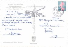 CPM Reflets de Provence Marseille Un Coin du Vieux Port et Notre Dame de la Garde Bateaux Marie Joseph