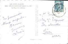 CPM La Cote D'Azur Les Gorges du Loup Le Pont de l'Abime