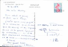 CPM Merseille Le Vieux Port Quai du Port Bateau