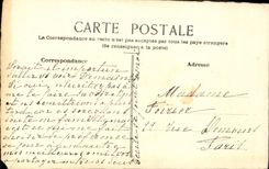 CPM Bonne Fete Fleurs (timbres colles) Timbres Espagne et Etats Unis 