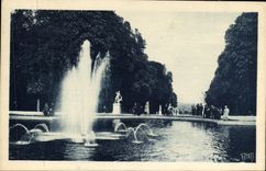 Parque de la POSTAL de la VENDIMIA Saint de lavabo de Gloud de los 24 jets