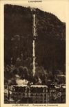 VINTAGE POSTCARD Auvergne Funicular Bourboule of Charrannes