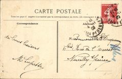 CPA Bayonne Pont Marengo (carte toilee)