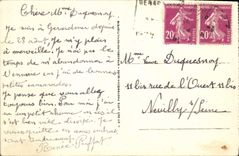 VINTAGE POSTCARD Gerardmer View taken of the Hollow one