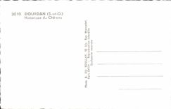 MODERN CARD Historical Dourdan of the Castle