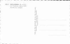 MODERN CARD Dourdan the Castle beginning 12th Entry of the Keep