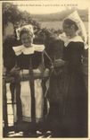 CPA Jeunes filles de Pont Aven d'apres le tableau de Bouille Folklore