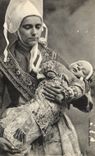 CPA Un bebe de Plougastel DAoulas Folklore 