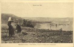 VINTAGE POSTCARD Salon of 1893 Crossbred of June has Port Even according to Bouille table