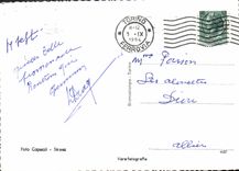 MODERN CARD Lago maggiore Isola Bleated