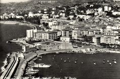 CPM Riviera del Fiori Sanremo dall Aereo il porto