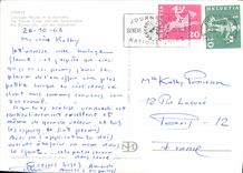 CPM Geneve L'horloge Fleurie et la Potiniere