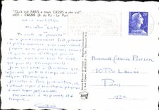 MODERN CARD Blackcurrant the port Boats