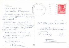 POSTAL MODERNA panorama de Napoli