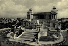 POSTAL MODERNA monumento de Roma al vencedor Manuel II