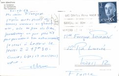 POSTAL MODERNA San Sebastian Catedral