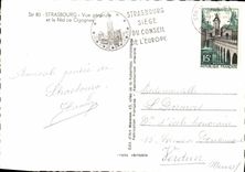 POSTAL MODERNA opinión de Estrasburgo y la jerarquía de cigüeñas