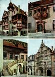 MODERN CARD Colmar House Pfister Ancien sits of Escalier justice of the old Customs House of the Heads