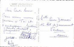 CPM Nancy Hemicycle de la Place Carriere