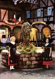 CPM Foire Regionale Des Vins D'Alsace Colmar Halles aux vins Alsaciennes Folklore 