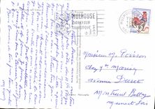 POSTAL MODERNA camino de los picos