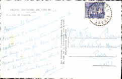 MODERN CARD Chatel Lake De Conches