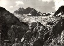 CPM Neige Cordier Et Le Glacier Blanc Du Pre De Madame Carle