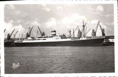 MODERN CARD Maritime Le Havre Co Of the Brought together Chargers the Claude Bernard Bateau