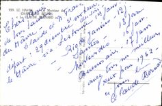 MODERN CARD Maritime Le Havre Co Of the Brought together Chargers the Claude Bernard Bateau