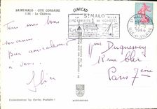 POSTAL MODERNA Malo santo el castillo