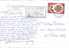 CPM Reflets De La Cote d'Azur Academie Provencale De Cannes Cueillette de mimosas Folklore